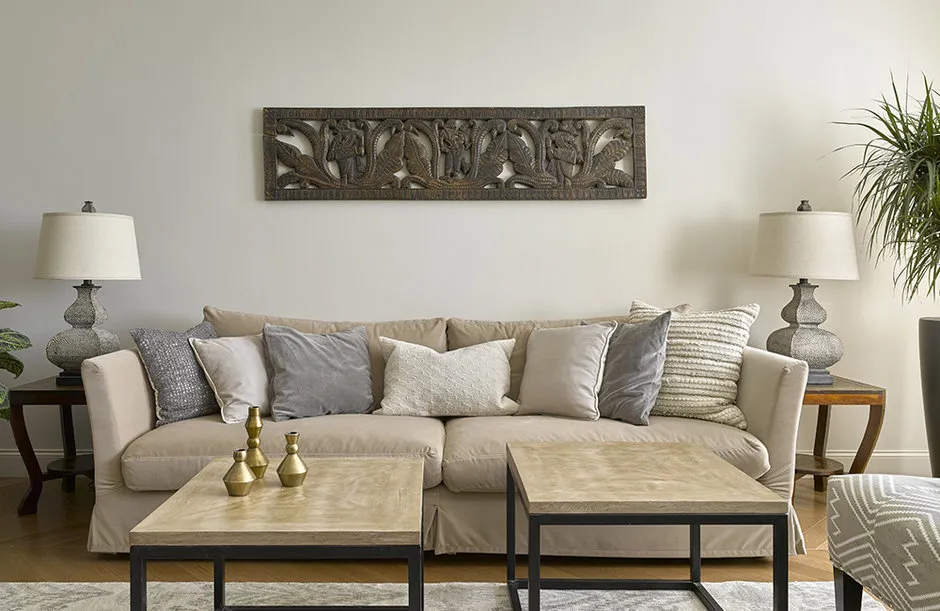 照片:现代风格客厅,厨房和餐厅,技巧——我们网站上的照片