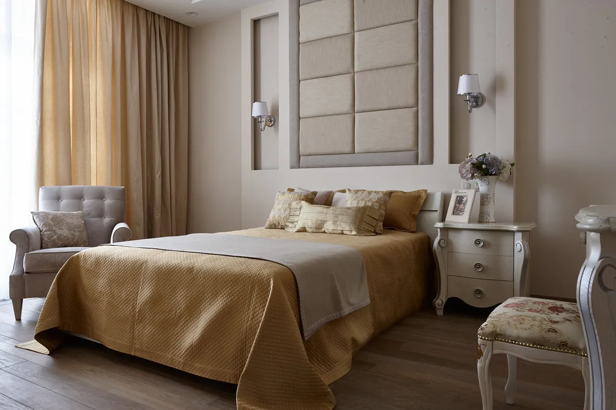 图片:经典风格卧室,技巧 – 我们网站上的照片