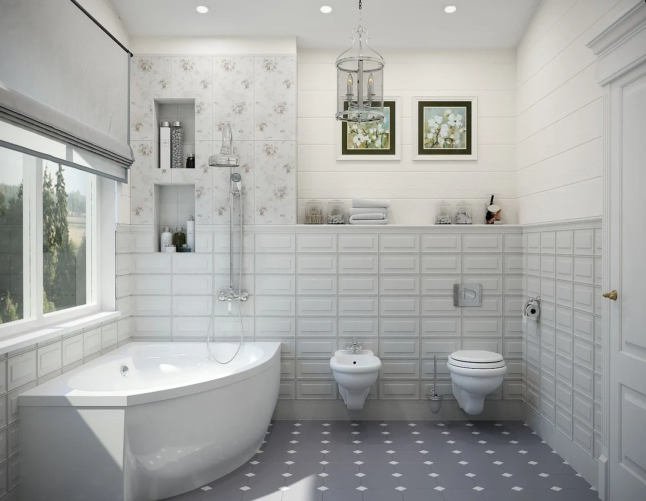 照片：经典风格浴室，房屋，技巧，农舍，Oxana Evdokimova，MM-2 – 我们网站上的照片
