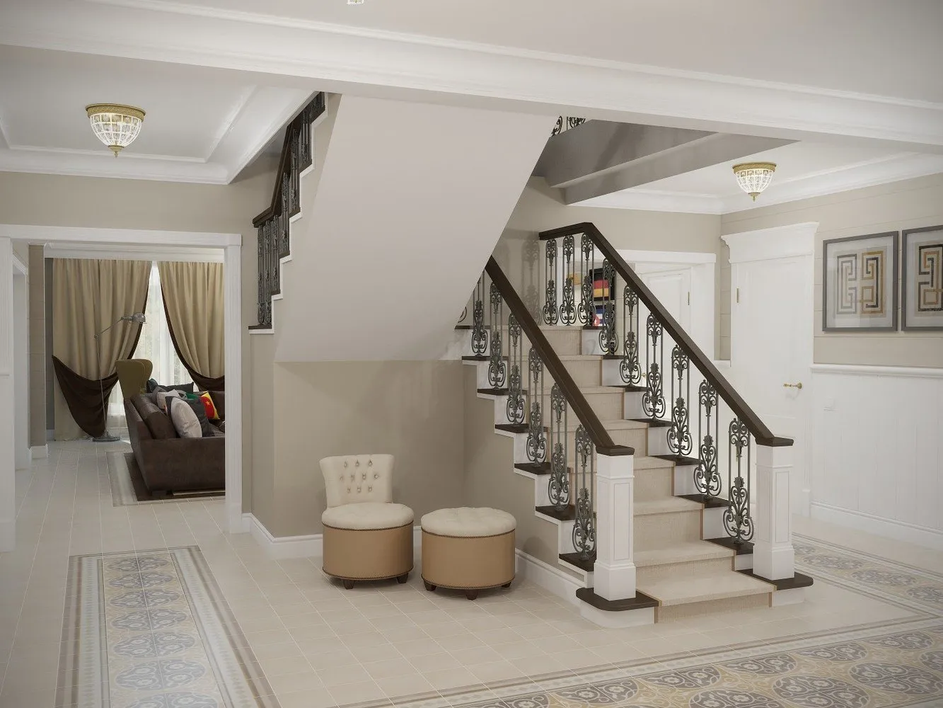 照片：入口大厅普罗旺斯和乡村风格，经典，房屋，技巧，农舍，Oxana Evdokimova，MM-2 – 我们网站上的照片