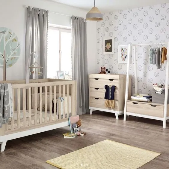 照片：北欧风格儿童房，技巧 – 我们网站上的照片