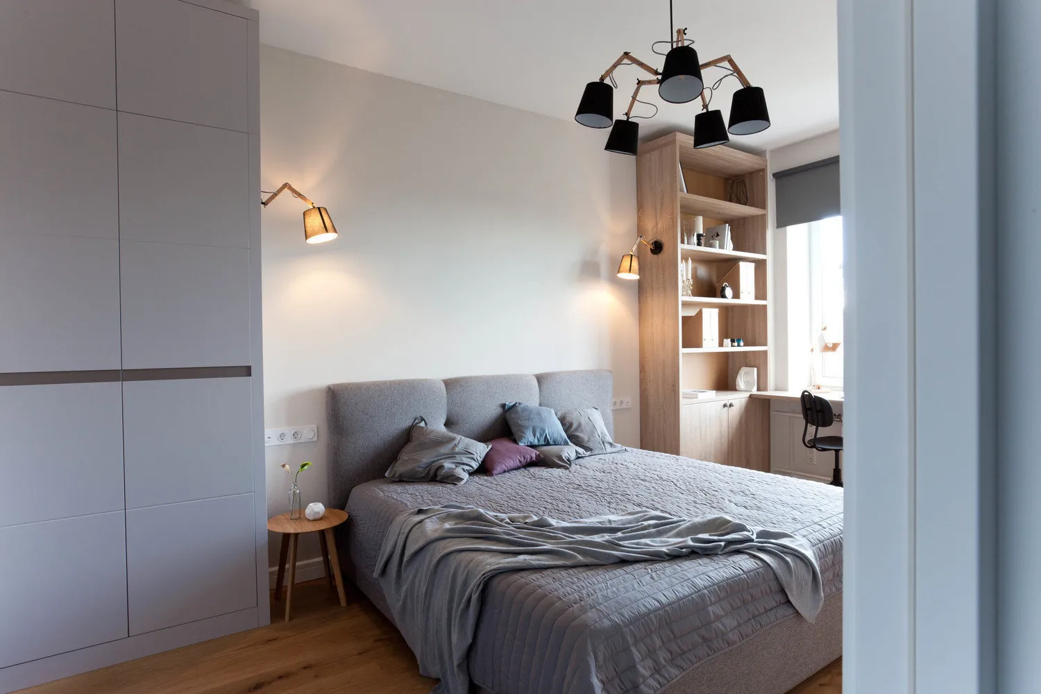 照片：现代风格卧室，技巧 – 我们网站上的照片