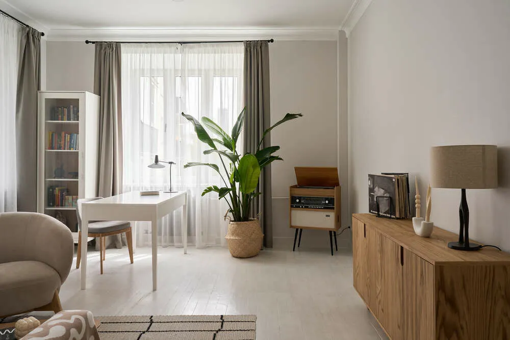 Foto: estilo escandinavo, moderno, apartamento, consejos, casa de ladrillo, 40-60 metros cuadrados, Anastasia Gromova – foto en nuestro sitio web