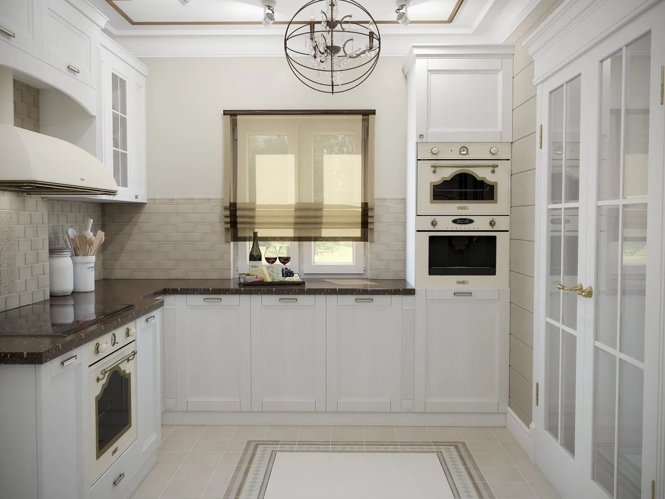 照片：厨房和餐厅普罗旺斯和乡村风格，经典，房屋，技巧，农舍，Oxana Evdokimova，MM-2 – 我们网站上的照片