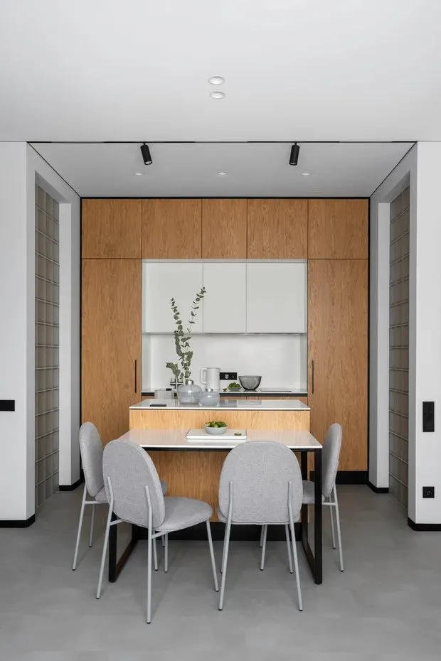 Foto: estilo moderno, apartamento, proyecto de la semana, Moscú, edificio monolítico, 3 habitaciones, 40-60 m², Lauradesign – foto en nuestro sitio web