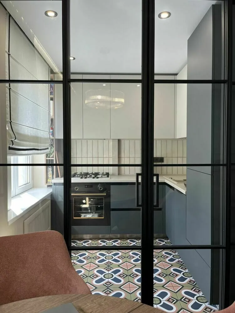 Foto: estilo , Apartamento, Reforma práctica, Edificio de paneles, 2 habitaciones, 40-60 metros – fotos en nuestro sitio web