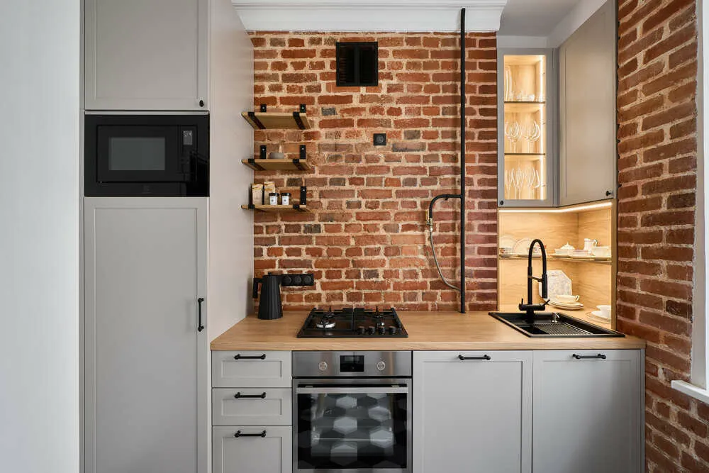 Foto: estilo escandinavo, moderno, apartamento, consejos, casa de ladrillo, 40-60 metros cuadrados, Anastasia Gromova – foto en nuestro sitio web