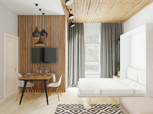 Foto: Dormitorio en estilo moderno, Sala de estar, Reparación práctica, OBI, OBI – foto en nuestro sitio web