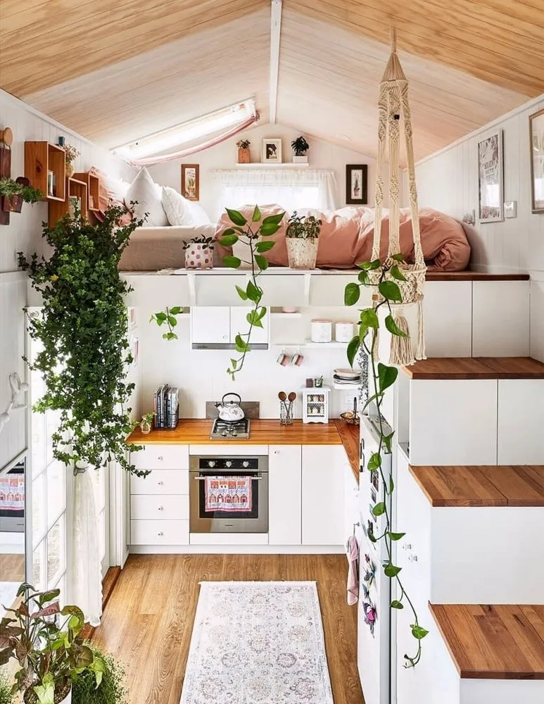 照片:北欧风格厨房和餐厅,房屋,澳大利亚,房屋与别墅,2间卧室,不超过40平方米 – 我们网站上的照片