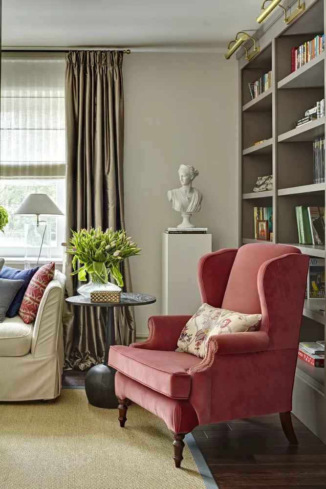 照片:古典风格客厅,厨房和餐厅,技巧——我们网站上的照片