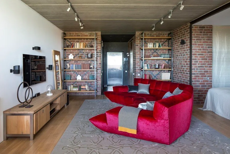 照片:loft客厅,技巧,娜迪亚·扎托娃,指南,谢尔盖·巴哈列夫,FB Interiors,玛丽娜·菲利波娃,奥尔加·列戈希娜,凯西娅·图里克,建筑工作室 Ruetemple,谢尔盖·奥古尔佐夫,因娜·佐尔特曼 – 我们网站上的照片