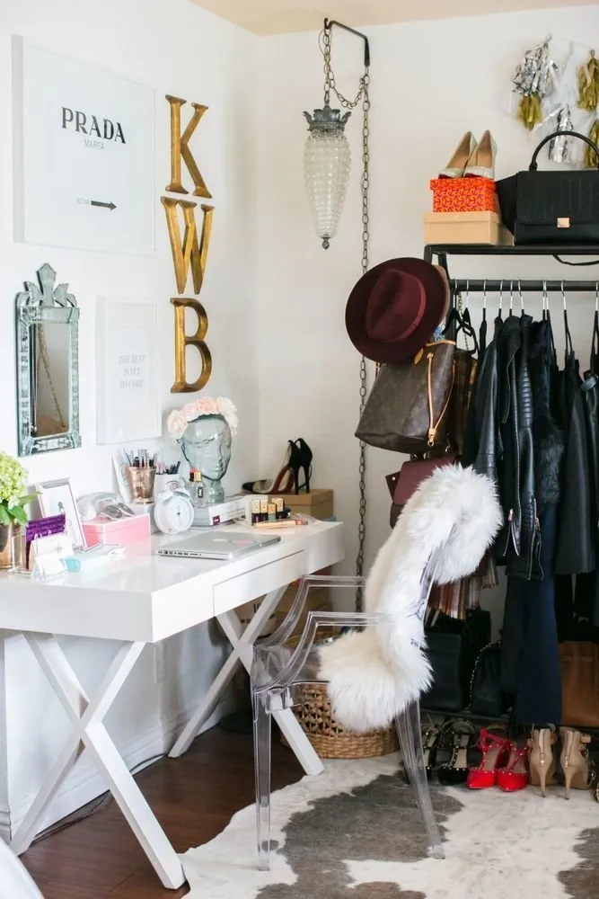 Фотография: Спальня в стиле Скандинавский, Гардеробная, Советы – фото на нашем сайте