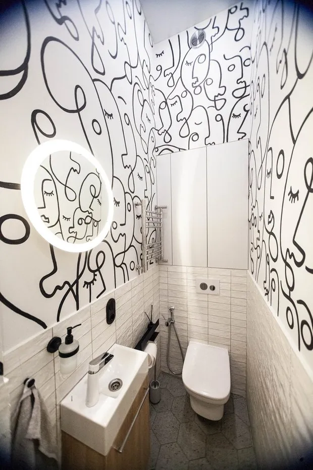 Foto: estilo minimalista, apartamento pequeño - fotos en nuestro sitio web