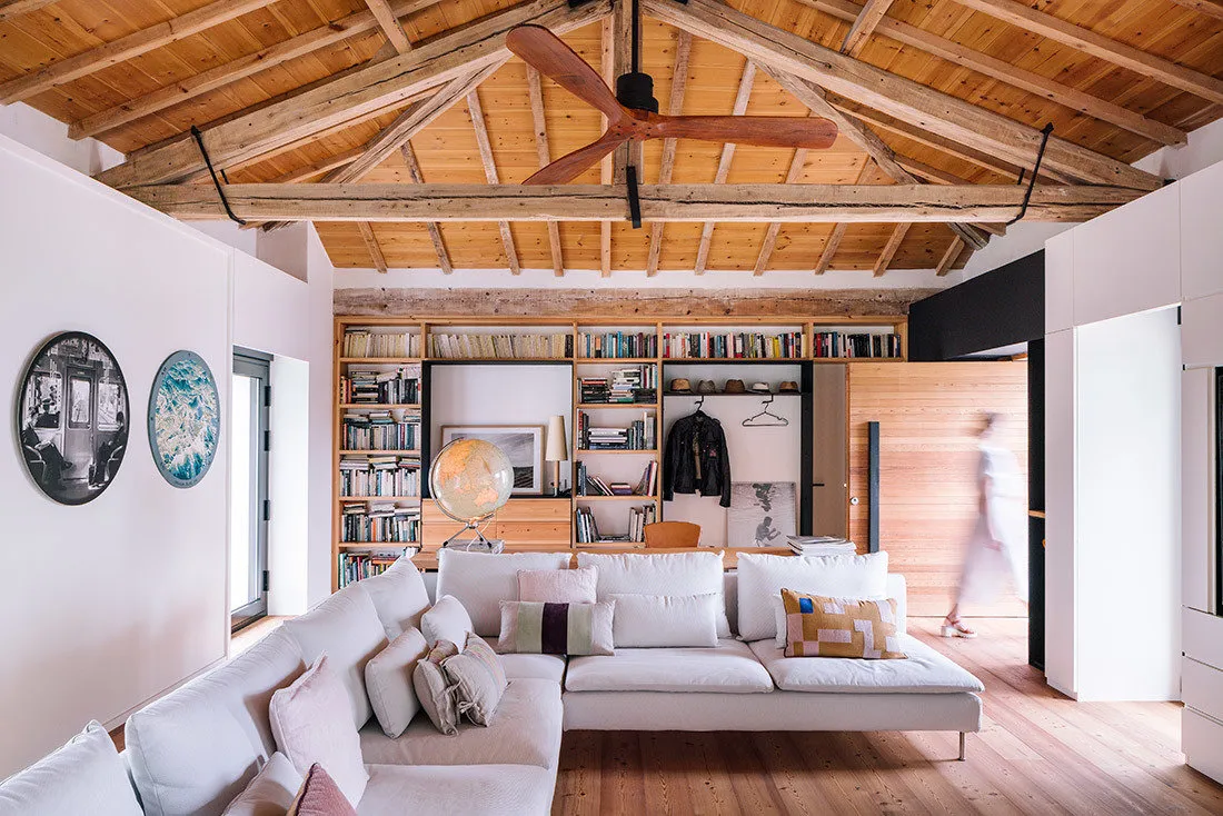 照片：北欧风格客厅，生态，家居与花园 – 我们网站上的照片