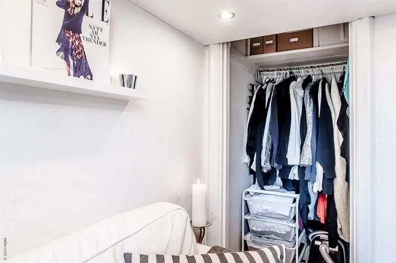 Фотография: Гостиная в стиле Скандинавский, Спальня, Гардеробная, Советы – фото на нашем сайте