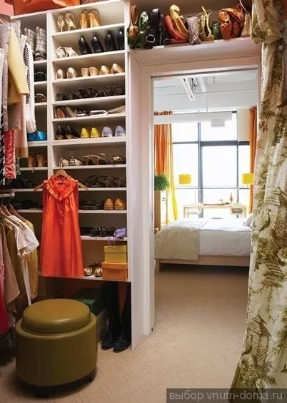 Фотография: в стиле , Спальня, Гардеробная, Советы – фото на нашем сайте
