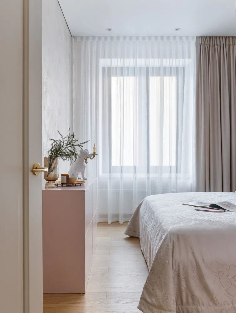 Foto: Moderno, Apartamento, Proyecto de la Semana, Kazán, Edificio Monolítico, 3 habitaciones, 60-90 metros, Karine Mkhitarian – foto en nuestro sitio web