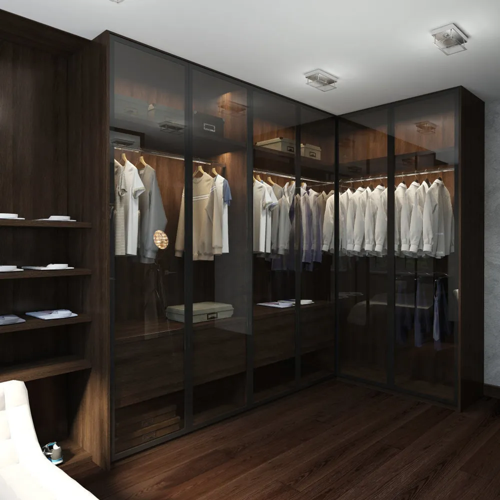 Фотография: Гардеробная в стиле Современный, Спальня, Советы – фото на нашем сайте