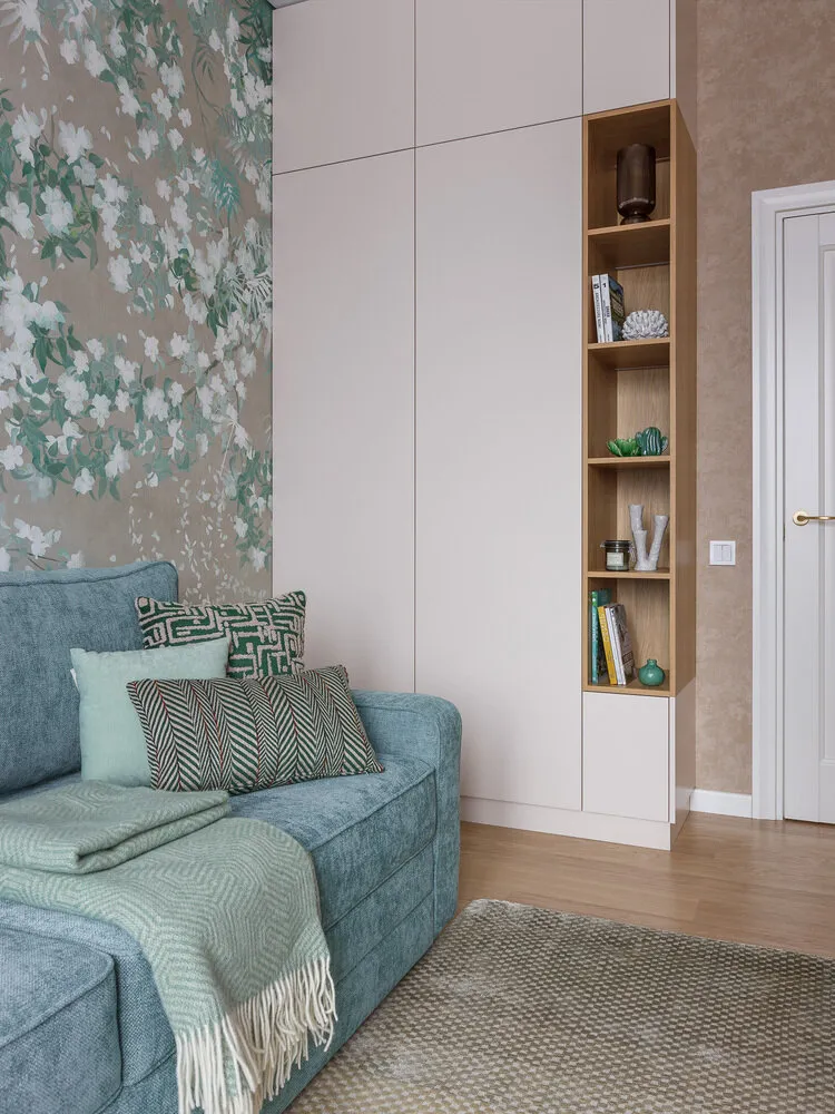 Foto: Moderno, Apartamento, Proyecto de la Semana, Kazán, Edificio Monolítico, 3 habitaciones, 60-90 metros, Karine Mkhitarian – foto en nuestro sitio web