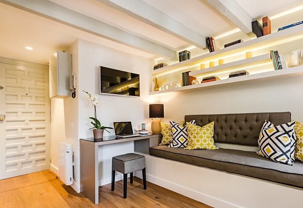 Фото: Гостьова у стилі Современный, Поради – фото на нашому сайті