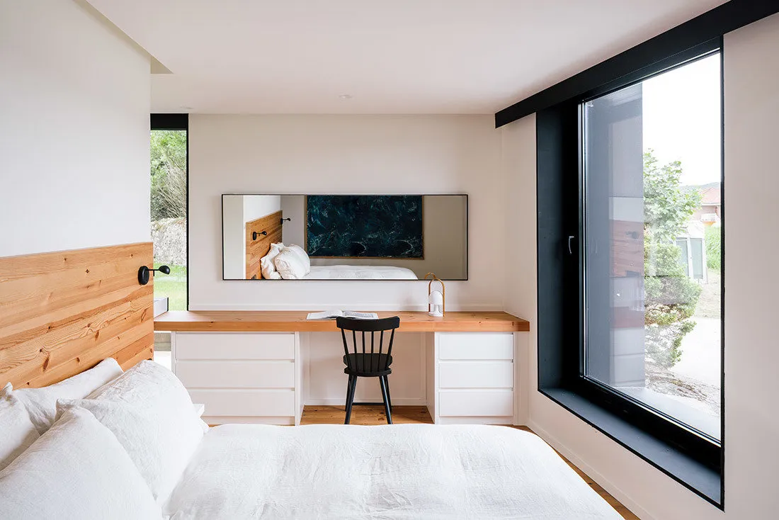 照片：北欧风格卧室，生态，家居与花园 – 我们网站上的照片