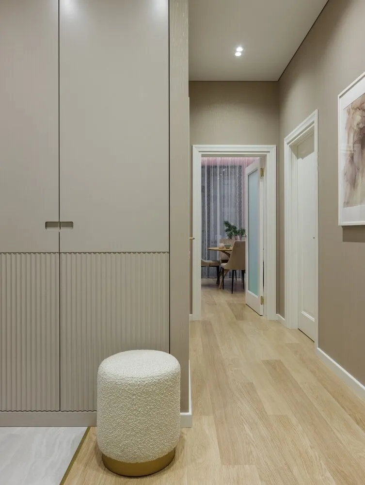 Foto: Moderno, Apartamento, Proyecto de la Semana, Kazán, Edificio Monolítico, 3 habitaciones, 60-90 metros, Karine Mkhitarian – foto en nuestro sitio web