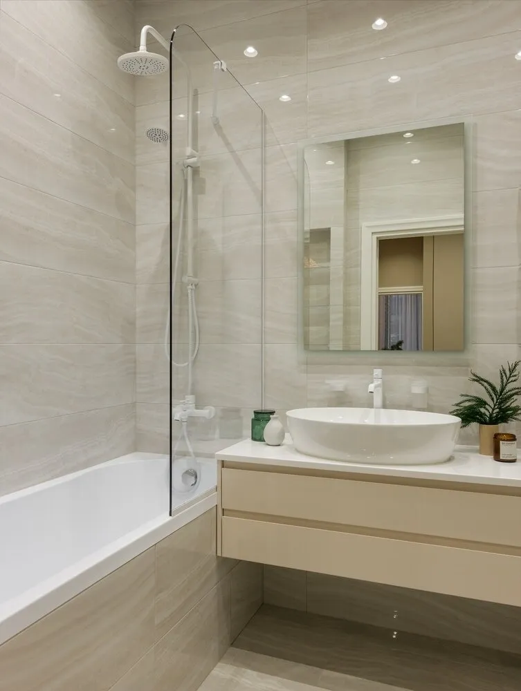 Foto: Moderno, Apartamento, Proyecto de la Semana, Kazán, Edificio Monolítico, 3 habitaciones, 60-90 metros, Karine Mkhitarian – foto en nuestro sitio web