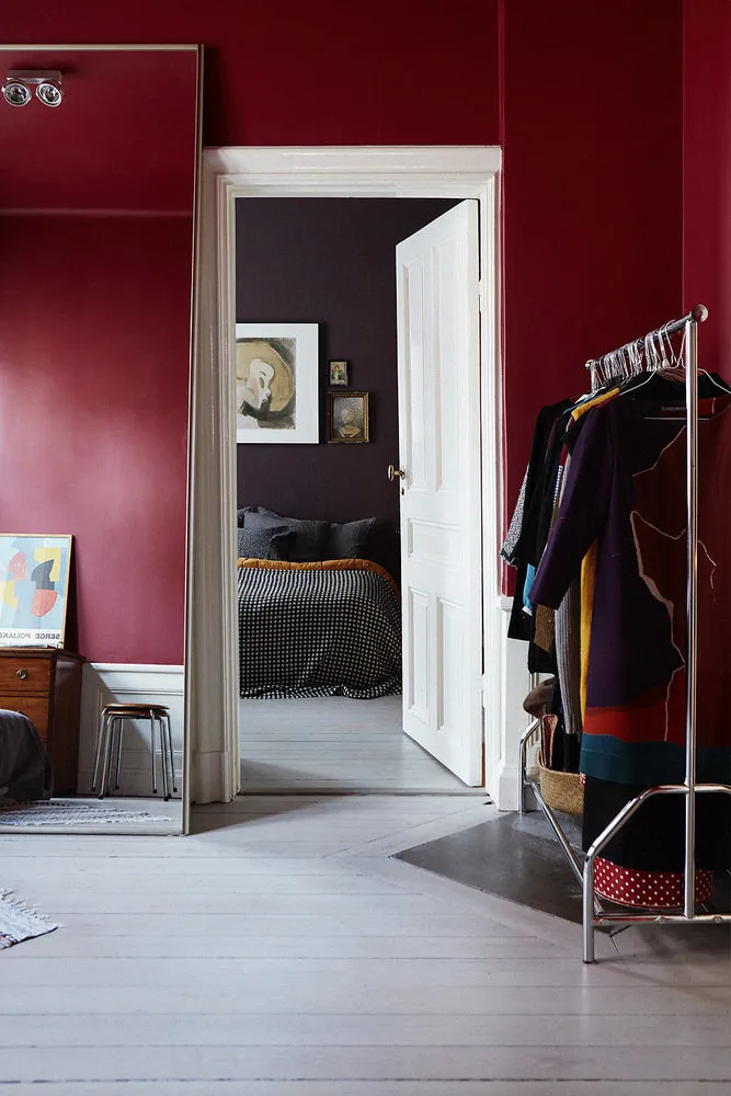 Фотография: Спальня в стиле Скандинавский, Гардеробная, Советы – фото на нашем сайте