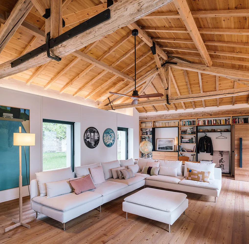 照片：北欧风格客厅，生态，家居与花园 – 我们网站上的照片