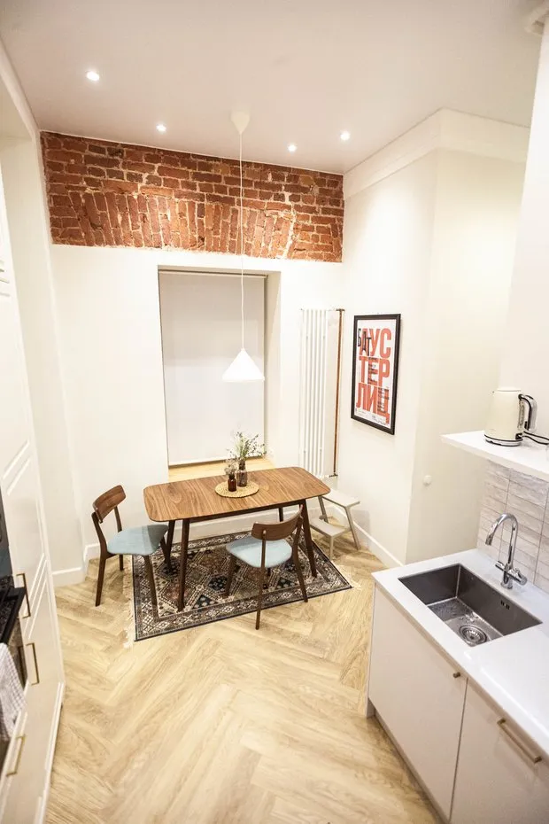 Foto: estilo minimalista, apartamento pequeño - fotos en nuestro sitio web