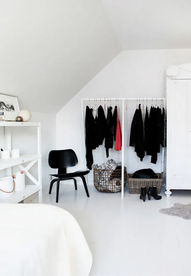 Фотография: Гостиная в стиле Скандинавский, Спальня, Гардеробная, Советы – фото на нашем сайте