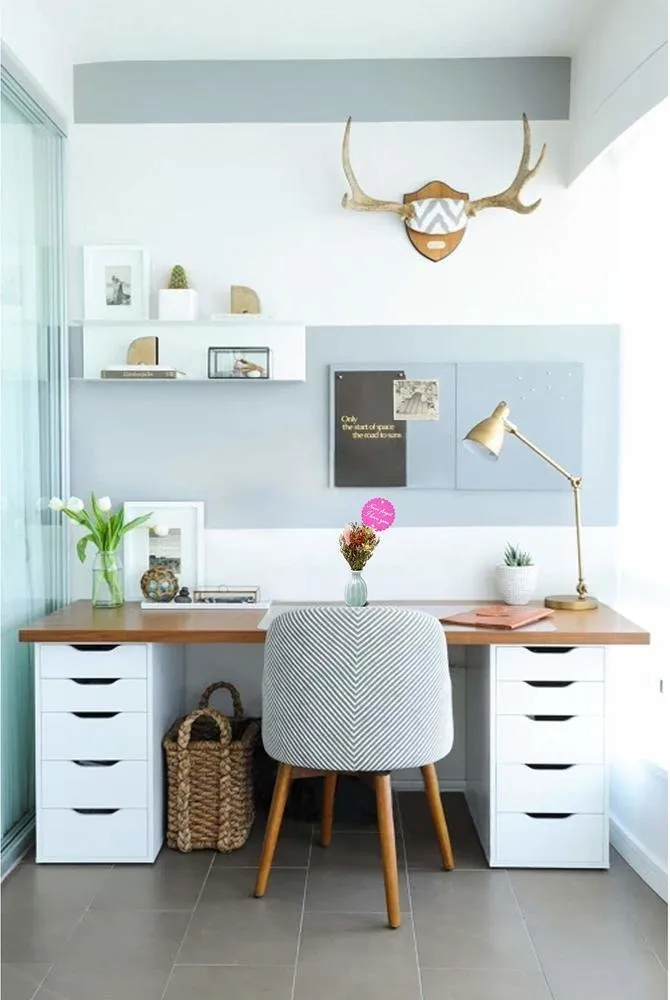 Foto: Escritorio estilo Escandinavo, Consejos – fotos en nuestro sitio web