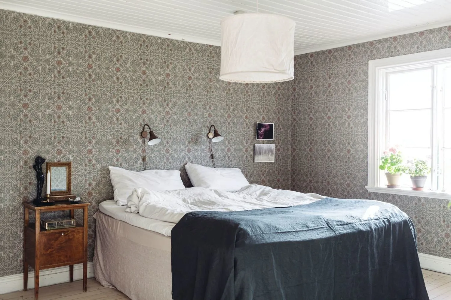 Photo: Bedroom in Provence and Country Style, Scandinavian, Eclectic, House, Sweden, Cottage, Home and Garden, 4 or more – photos on our site