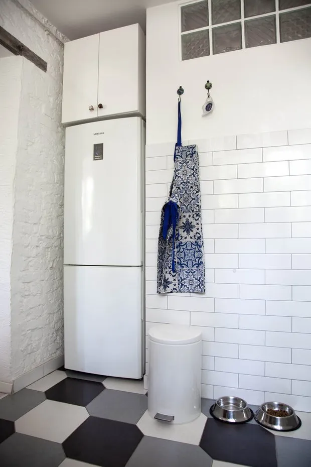 Foto: estilo escandinavo, Remodelación en práctica, Casa Хрущевка – fotos en nuestro sitio web