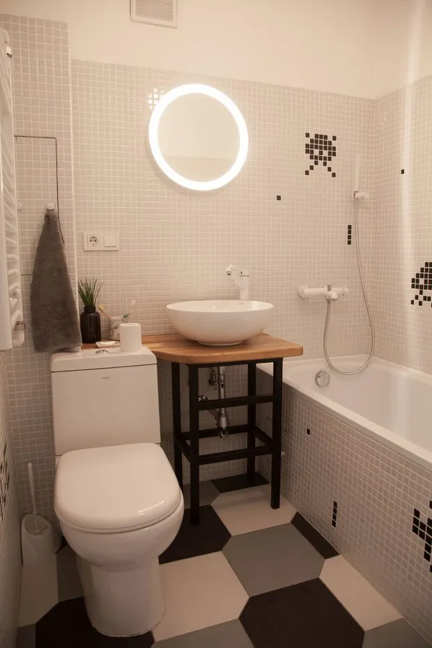 Foto: estilo escandinavo, Remodelación en práctica, Casa Хрущевка – fotos en nuestro sitio web