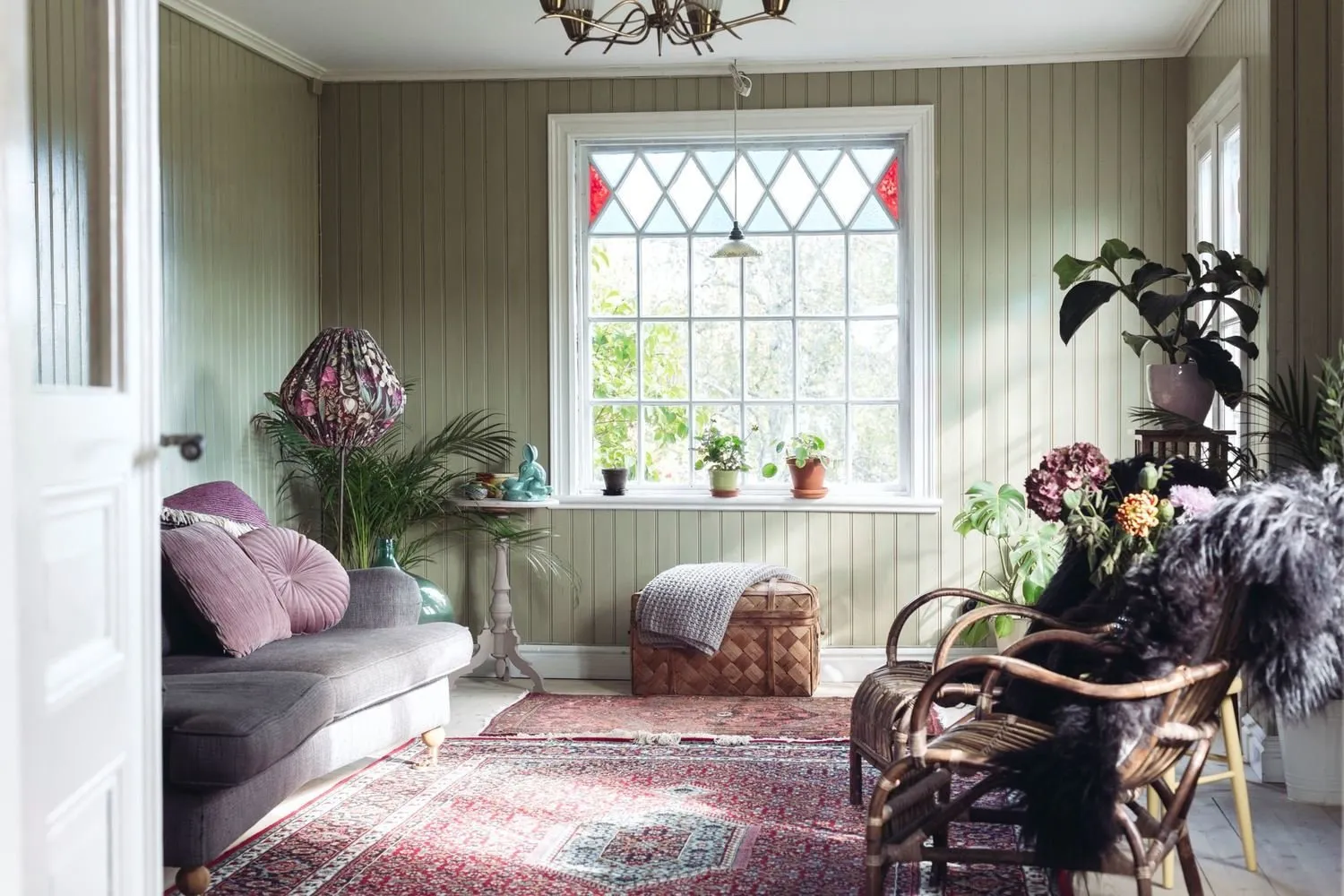 Photo: Living Room in Provence and Country Style, Scandinavian, Eclectic, House, Sweden, Cottage, Home and Garden, 4 or more – photos on our site