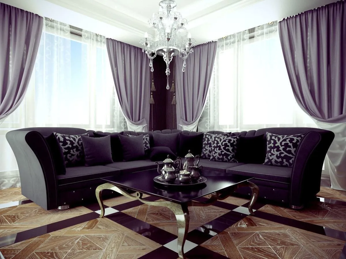 照片:客厅风格,技巧与建议 - 我们网站上的照片