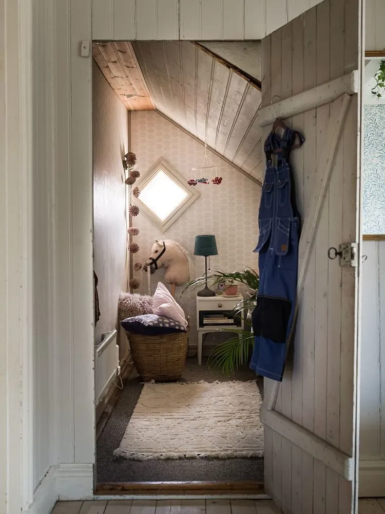 Photo: Children's Room in Provence and Country Style, Scandinavian, Eclectic, House, Sweden, Cottage, Home and Garden, 4 or more – photos on our site