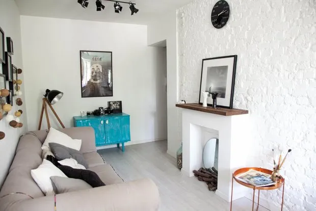 Foto: estilo escandinavo, Remodelación en práctica, Casa Хрущевка – fotos en nuestro sitio web