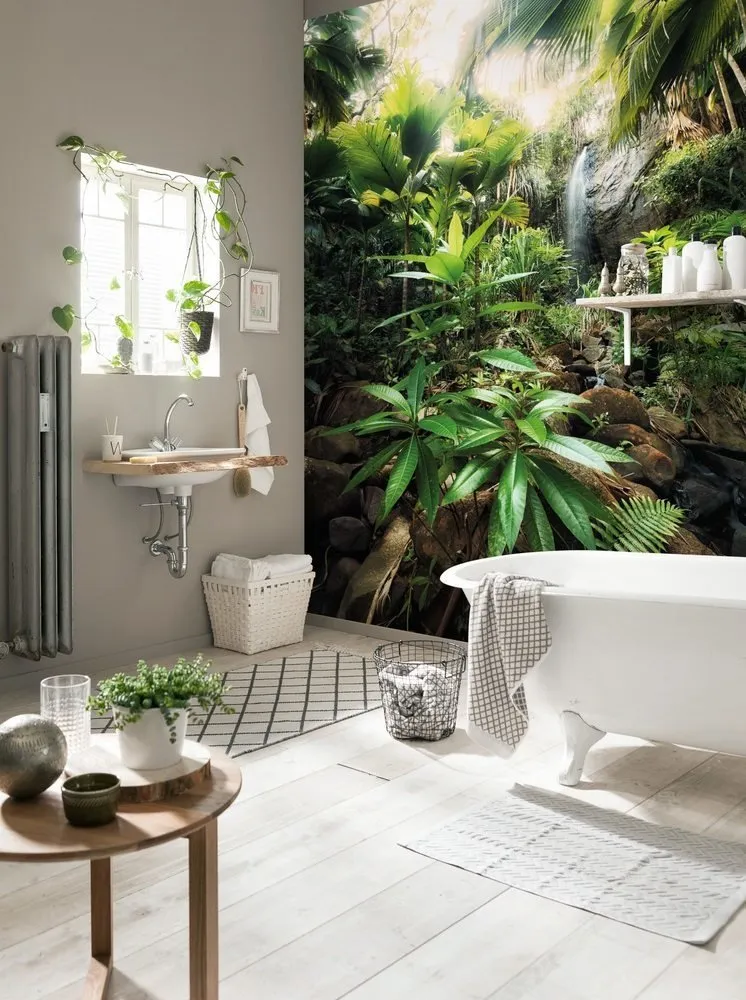 Photo: Bathroom in Eco Style, Tips – photos on our website