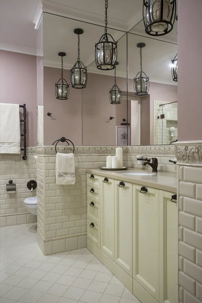 照片：浴室在古典风格中，厨房和餐厅，门厅，客厅，卧室，现代，室内装饰，公寓，房子，encyclopedia_decor - 我们网站上的照片