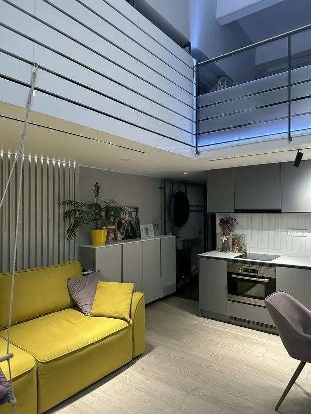 Фотографія: в стилі , Квартира, Ремонт на практиці, 2 кімнати, 40-60 метрів – фото на нашому сайті