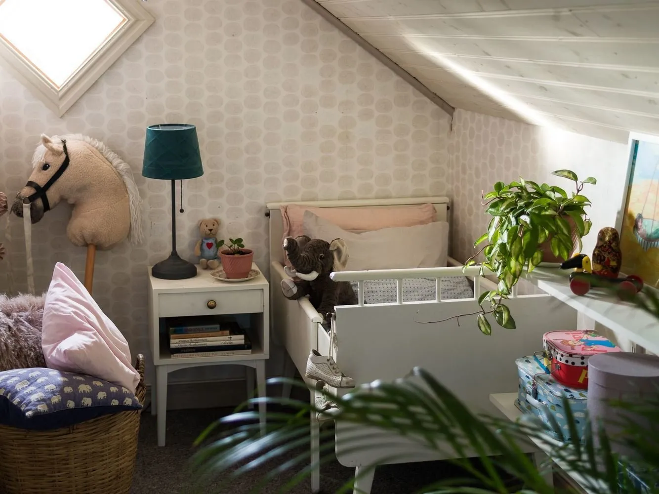 Photo: Children's Room in Provence and Country Style, Scandinavian, Eclectic, House, Sweden, Cottage, Home and Garden, 4 or more – photos on our site