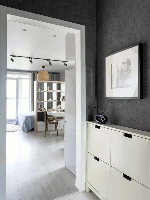 Foto: im Stil , Kleine Wohnung, Tipps, bis zu 40 Quadratmeter – Fotos auf unserer Website