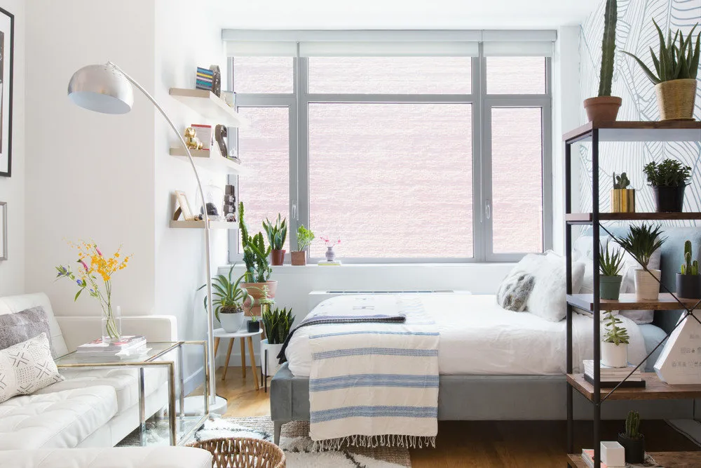 照片:斯堪的纳维亚风格卧室,室内装饰,小公寓,纽约指南 – 我们网站上的照片