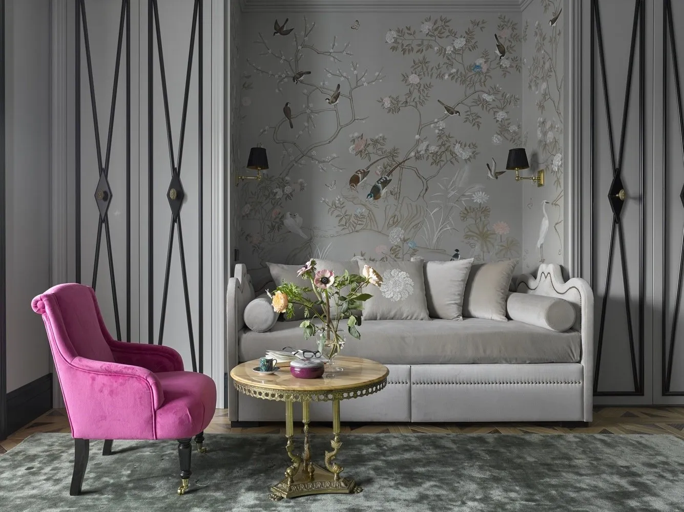 照片:经典风格客厅,采访,快速肖像,卡特琳娜·拉什曼诺娃 – 我们网站上的照片