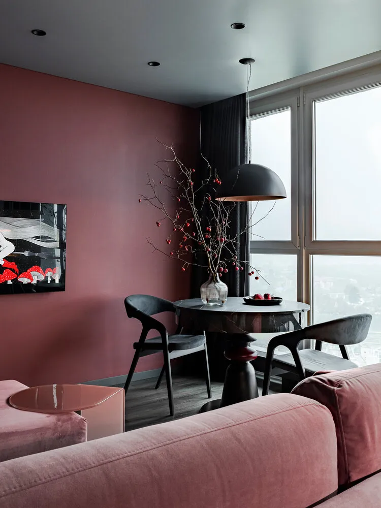 Foto: Cocina y comedor en estilo moderno, Apartamento, Proyecto de la semana, Minsk, Edificio monolítico, 3 habitaciones, 60-90 metros, Julia Pоздняk – foto en nuestro sitio web