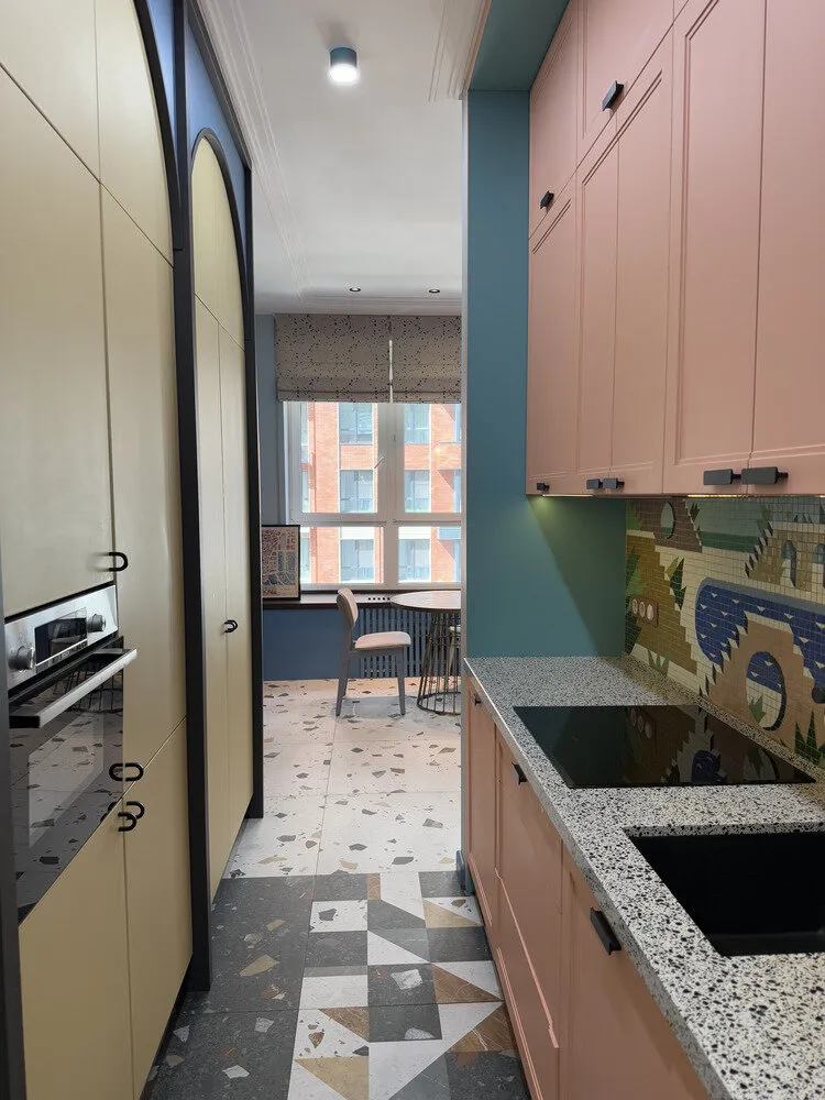 Photo: in style , Small apartment, Apartment, Studio, Project of the Day, up to 40 square meters, eclecticism with elements of classicism and modernity – photo on our site