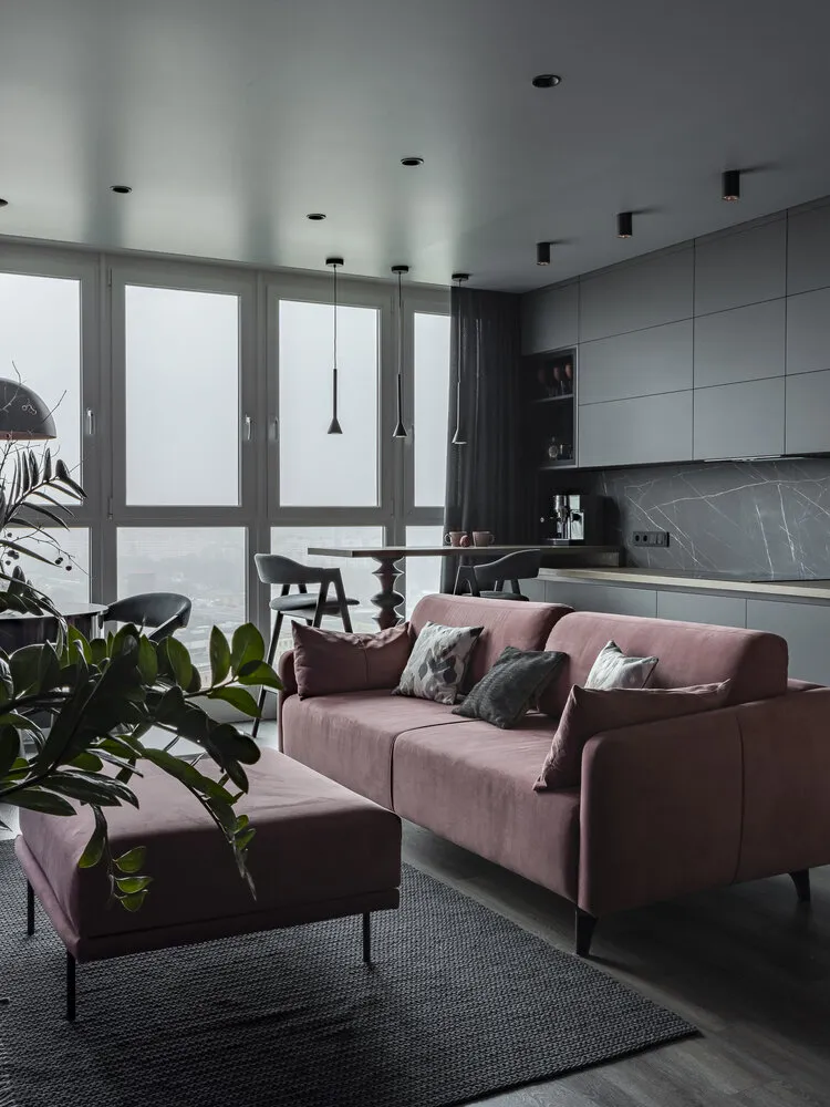 Foto: Cocina y comedor en estilo moderno, Apartamento, Proyecto de la semana, Minsk, Edificio monolítico, 3 habitaciones, 60-90 metros, Julia Pоздняk – foto en nuestro sitio web