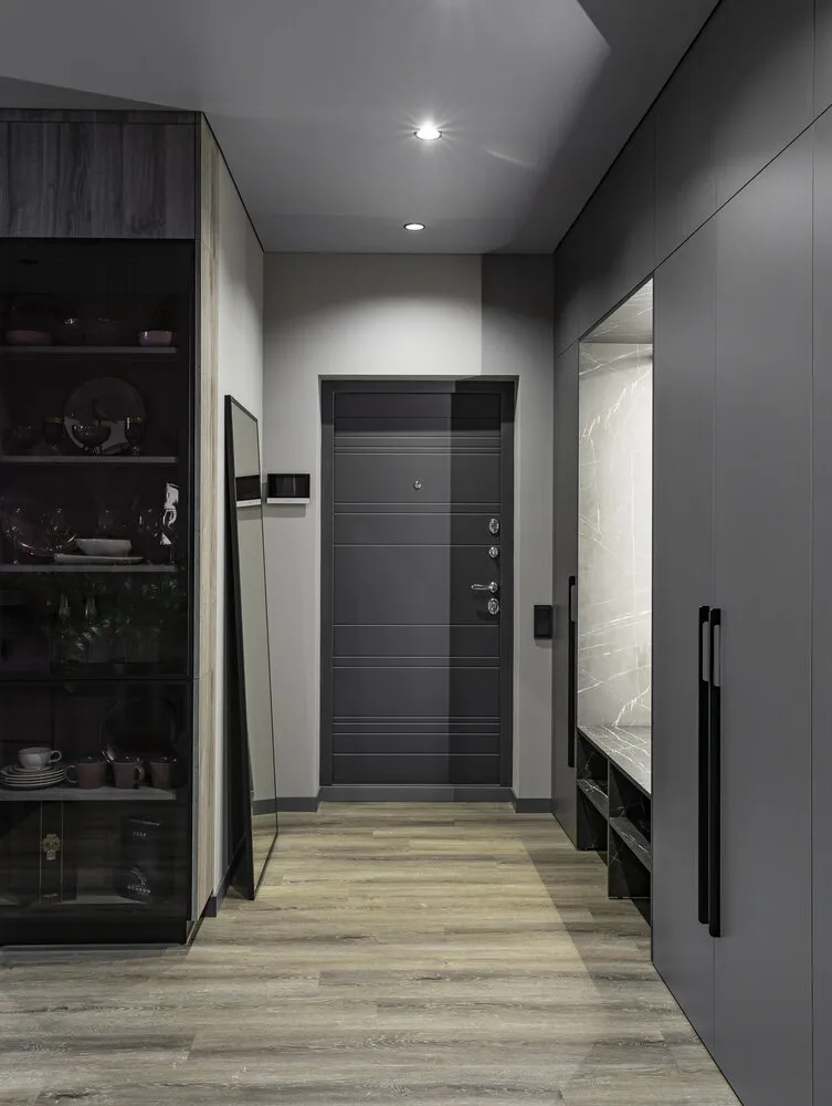 Foto: Vestíbulo en estilo moderno, Apartamento, Proyecto de la semana, Minsk, Edificio monolítico, 3 habitaciones, 60-90 metros, Julia Pоздняk – foto en nuestro sitio web